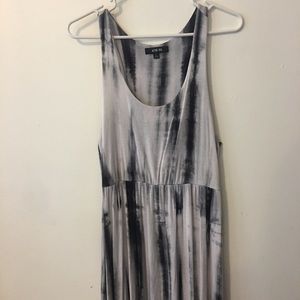 Soft patterned maxi dress